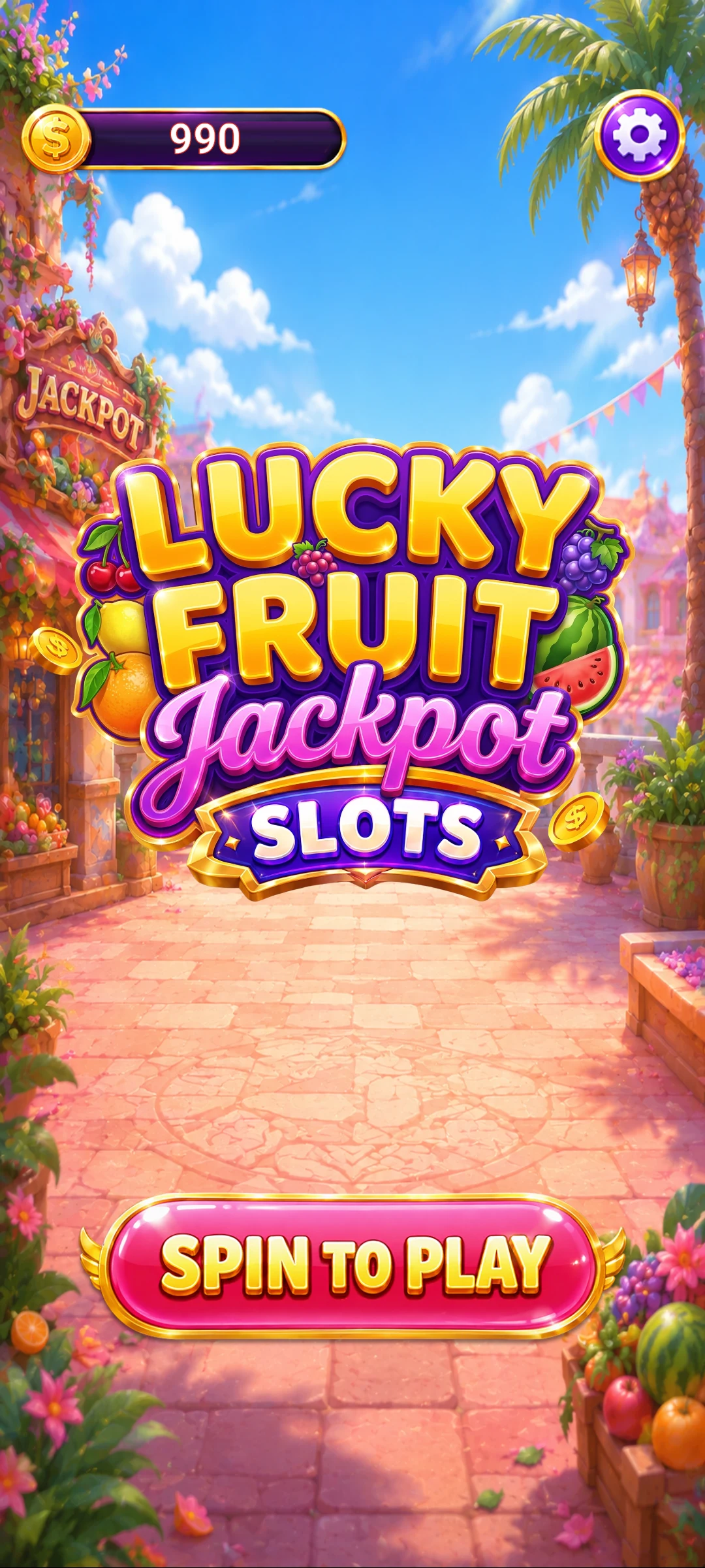 Lucky Fruit Jackpot Slots screenshot